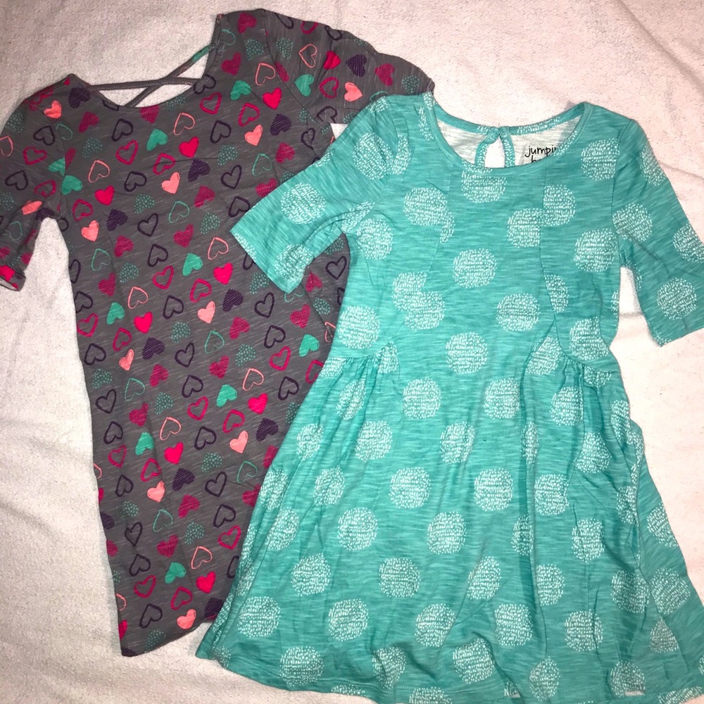 2 girls size 6 dresses